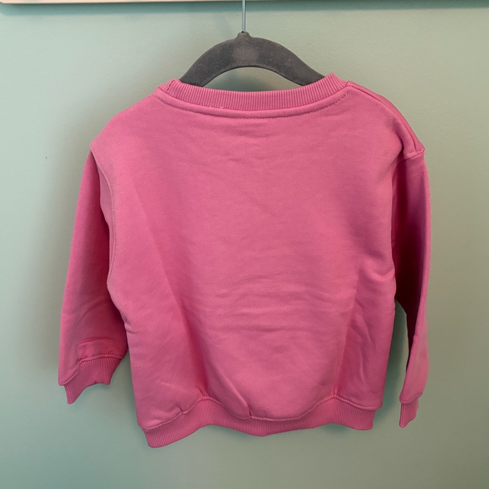 ZARA BASIC HEART SWEATSHIRT - Picture 6 of 7